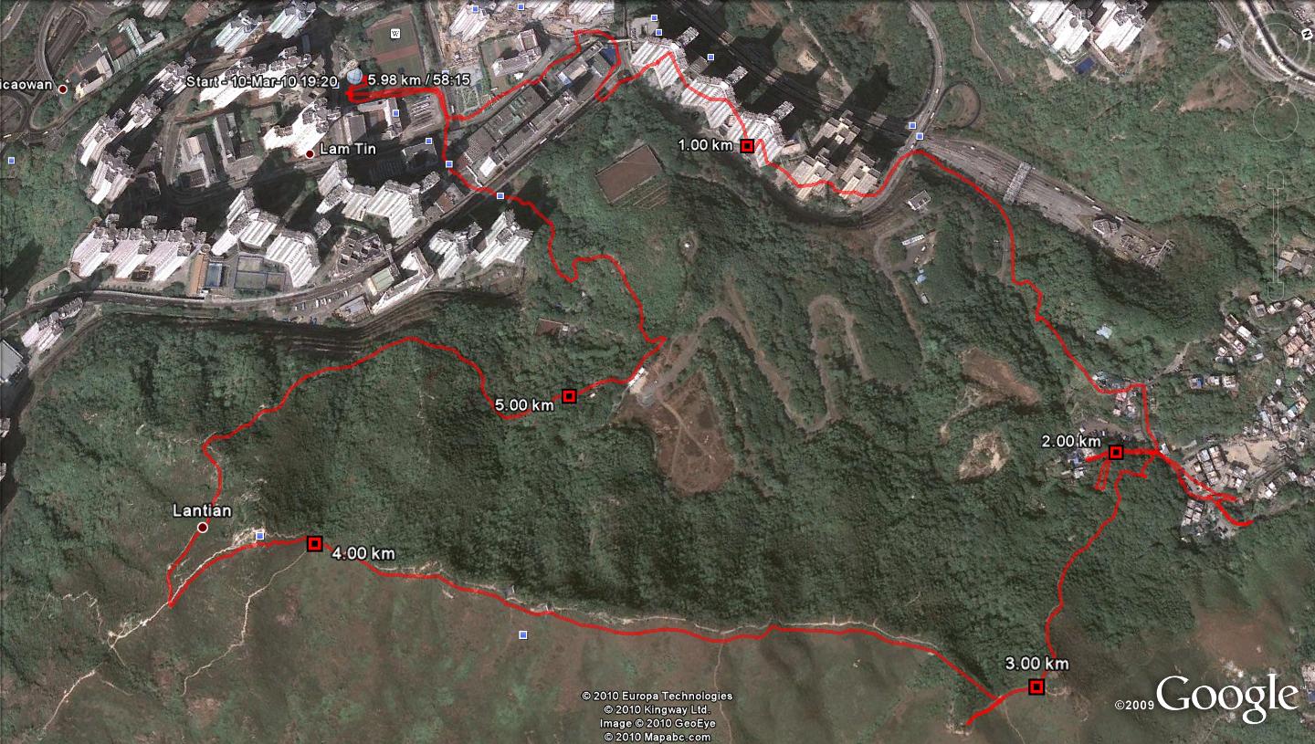  Lam Tin 5.98km 58mins