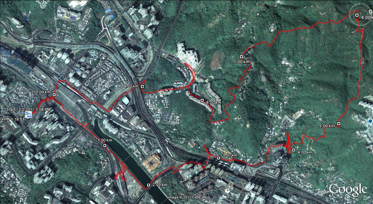 Tai Wai 110202 10.28km 79mins