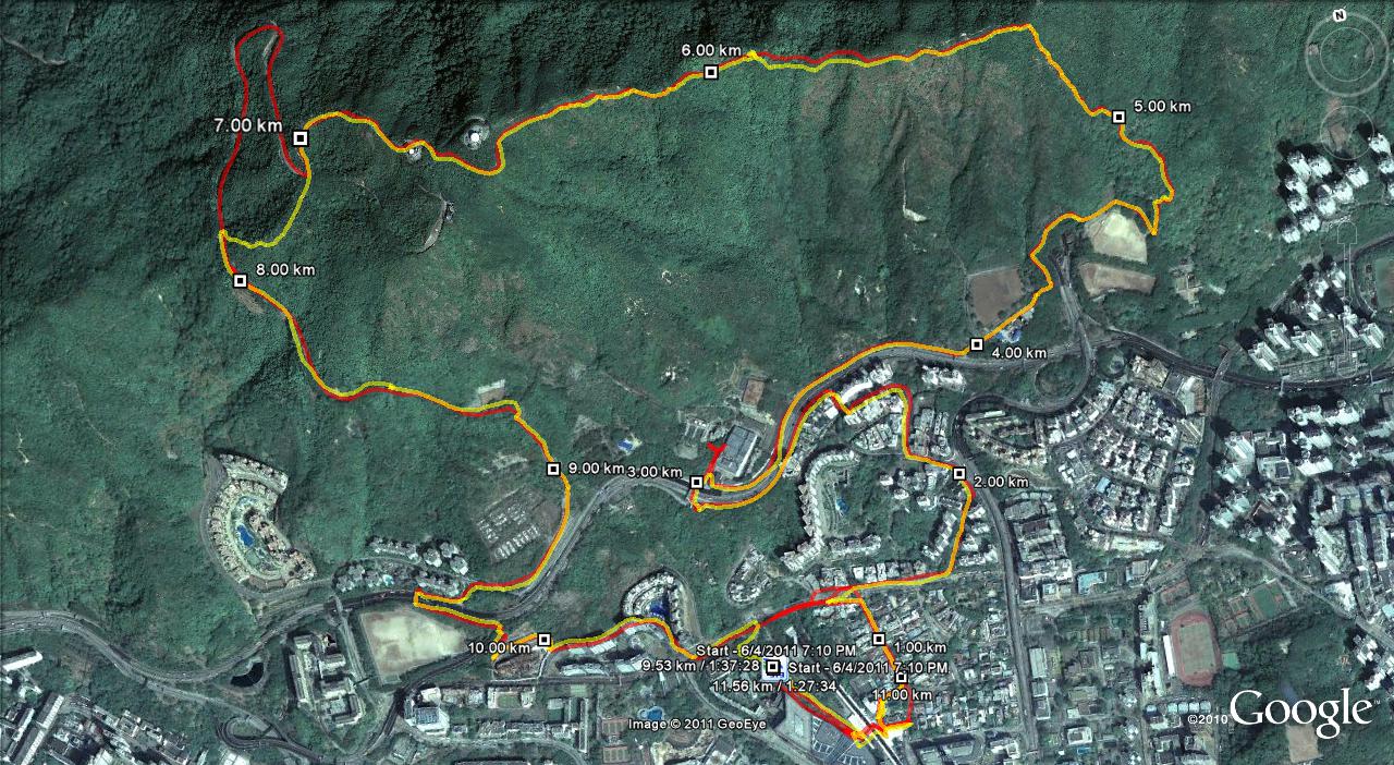 LSW1782  Kowloon Tong 110406 Rambos and Wimps 11.56km