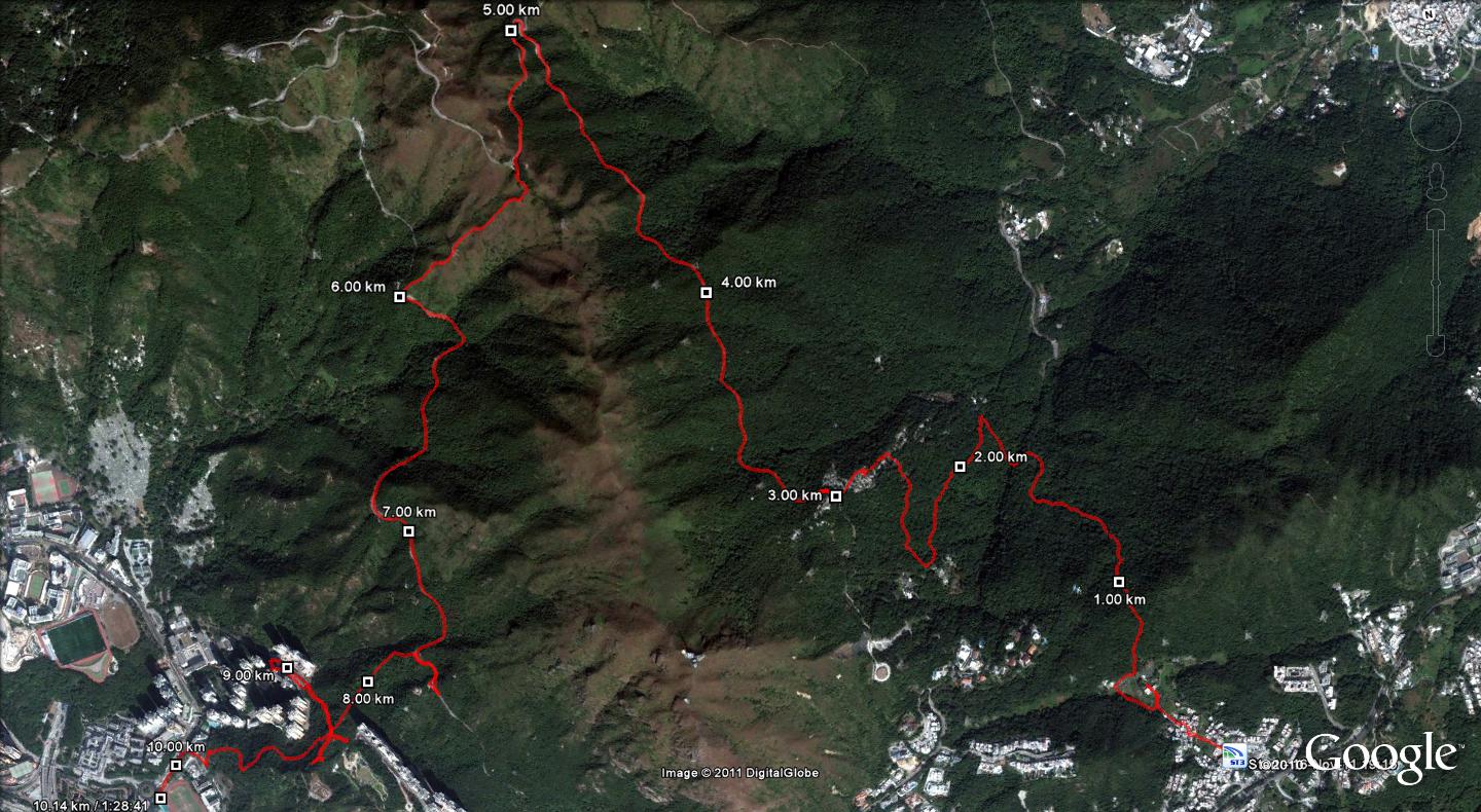 Marina Cove To Hammer Hill 111116 10.14km 98min