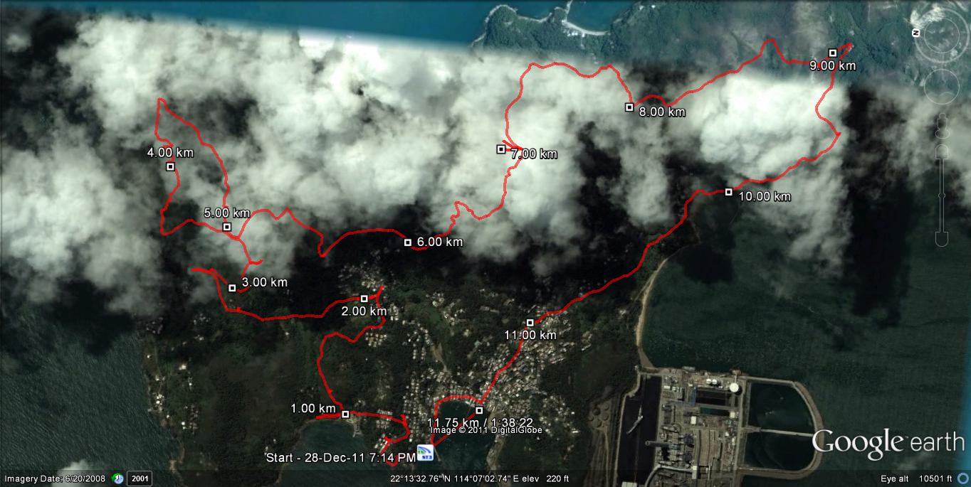 Lamma 111228 11.75km 98mins