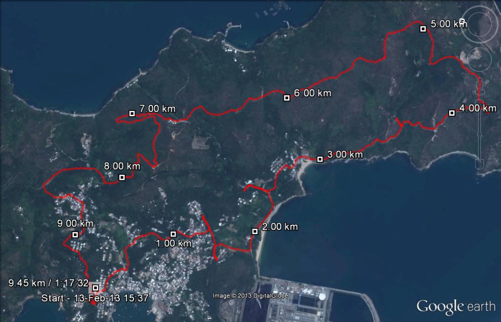 Yung Shue Wan 10k 75mins