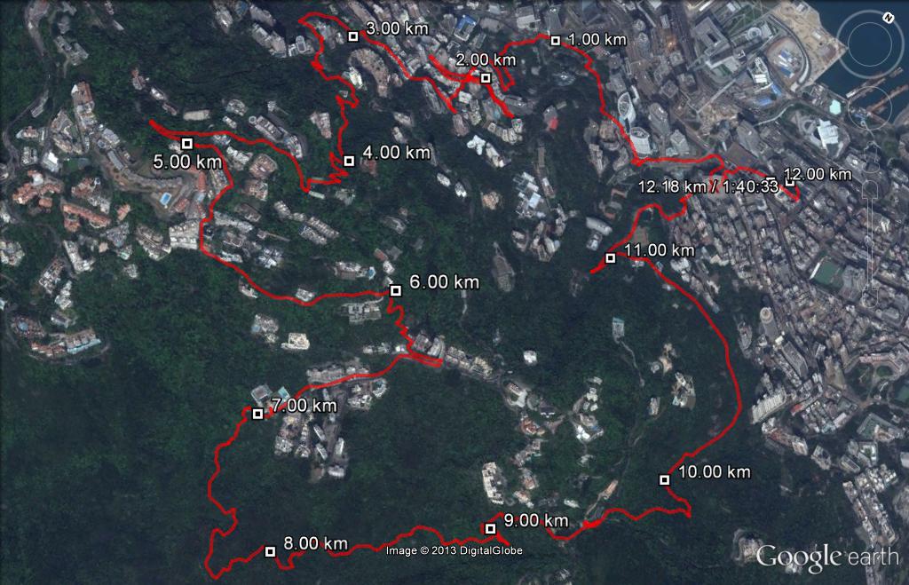 Wanchai 130320 12.18km 100mins