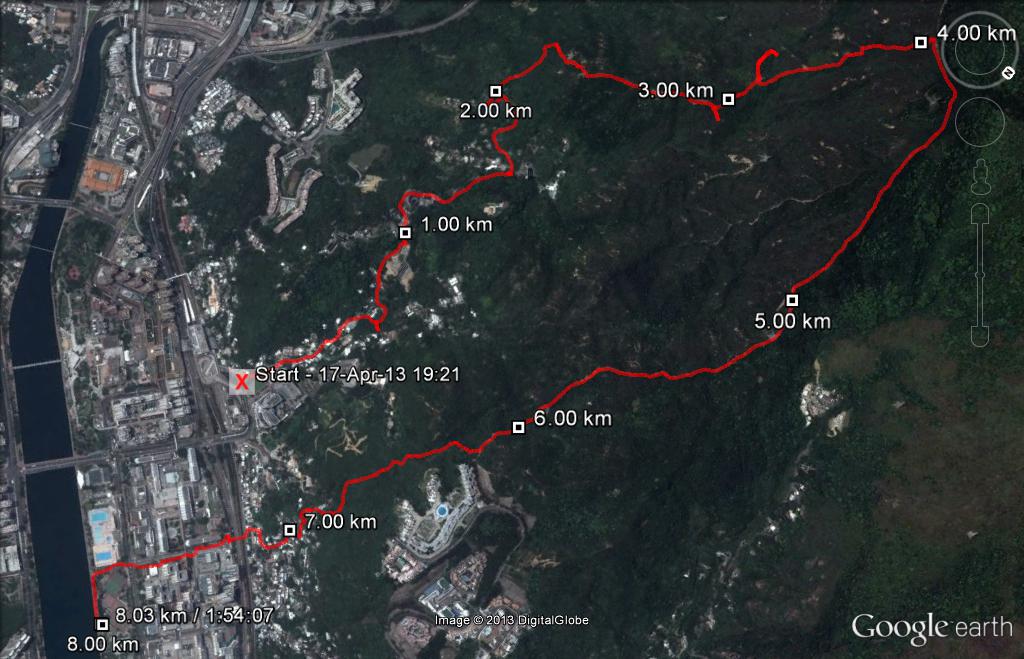 LSW1893 Shatin 130417 8.03km 114mins