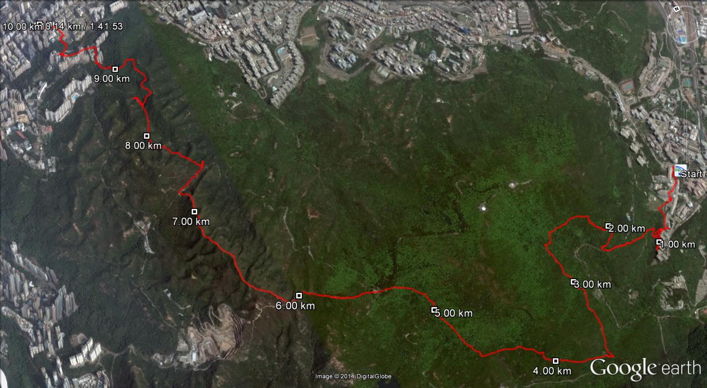 Chai Wan to North Point 140917 10.14km 101mins