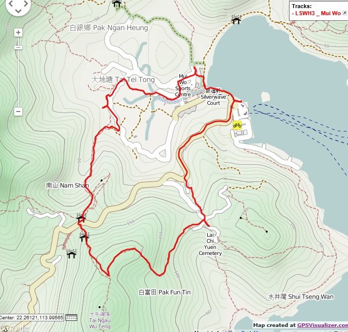 Mui Wo 141105 7.16km 57mins