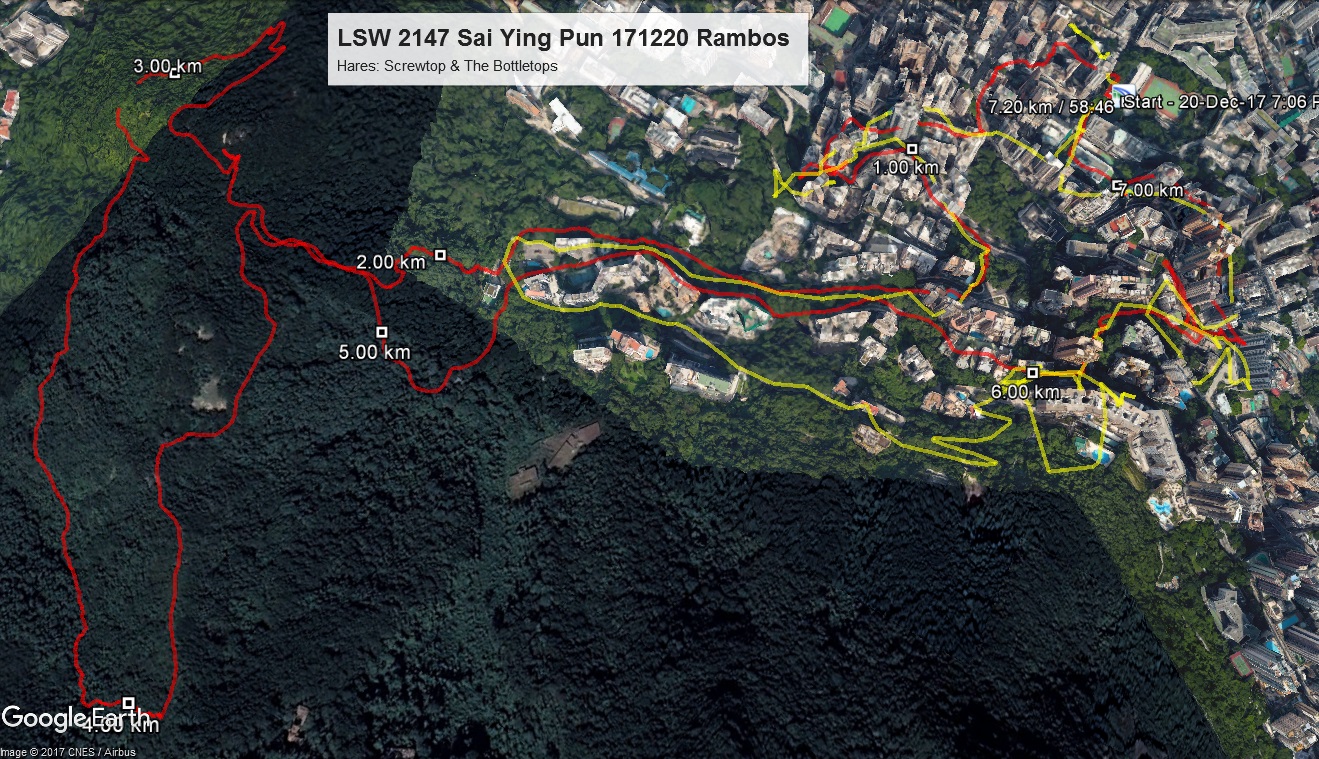Sai Ying Pun 171220 7.28km 58mins