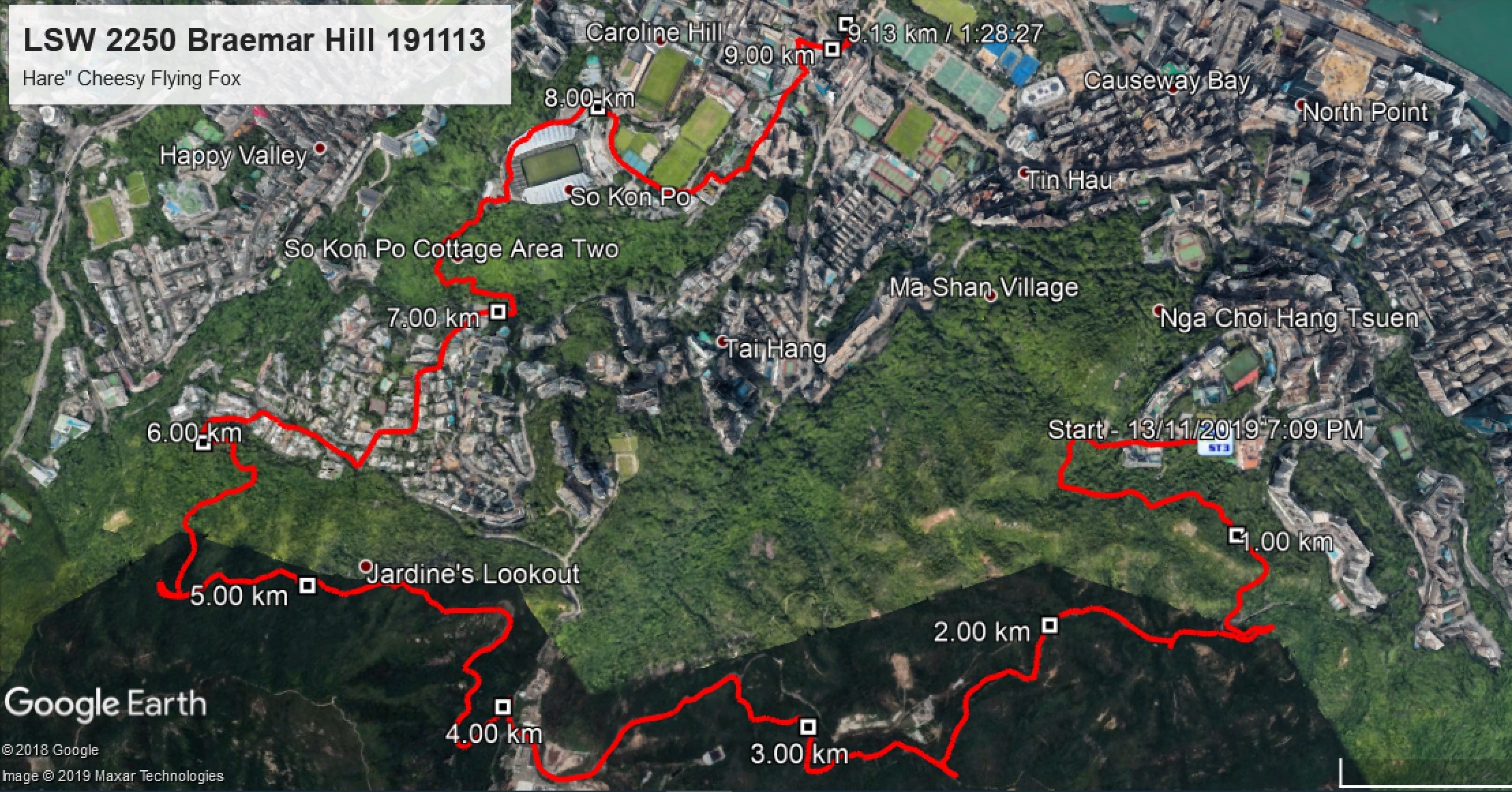 Braemar Hill 191113 9.13km