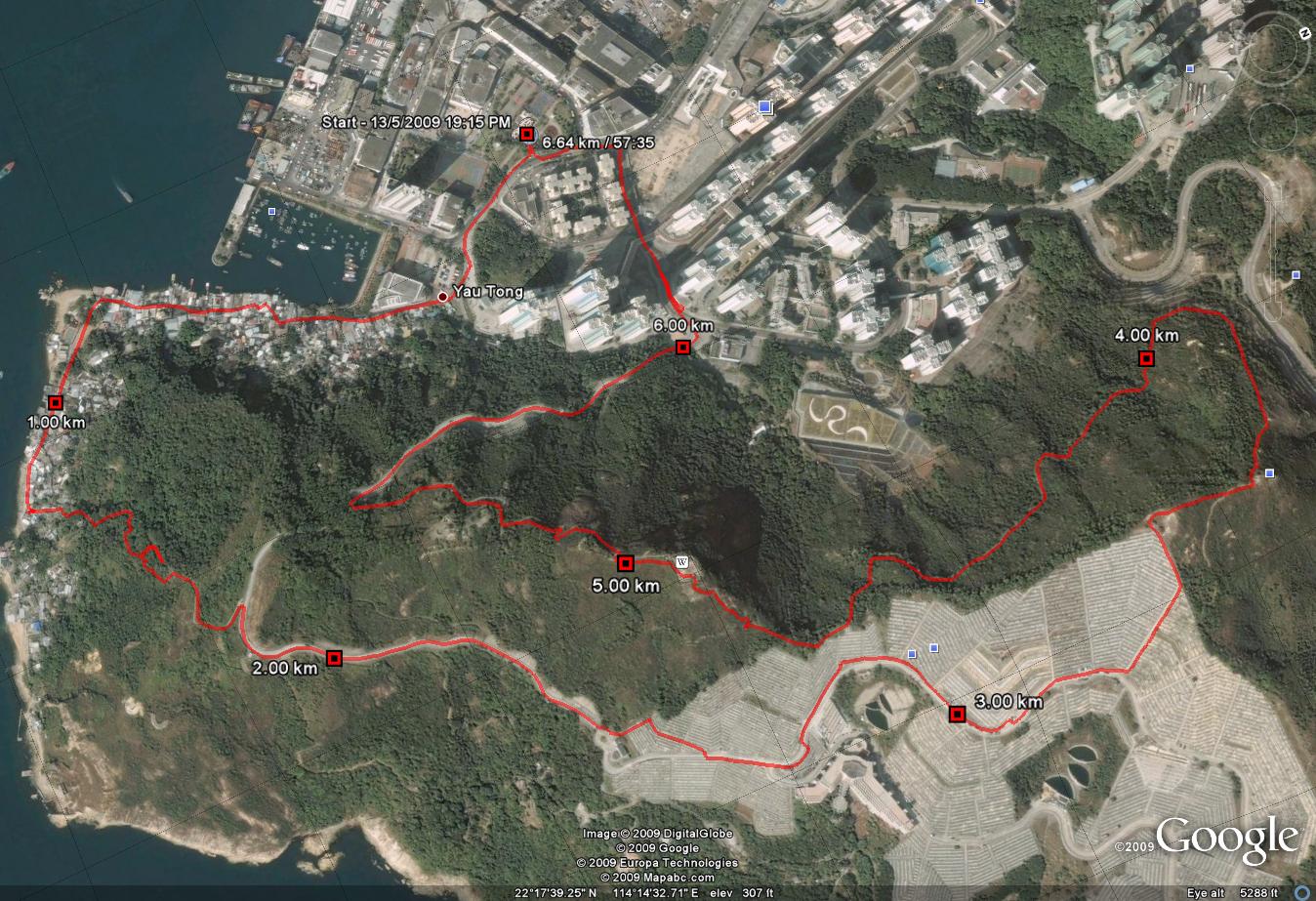 LSW1678 Yau Tong 6.64km 57mins