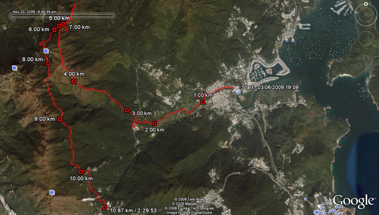 10.87km 149mins
