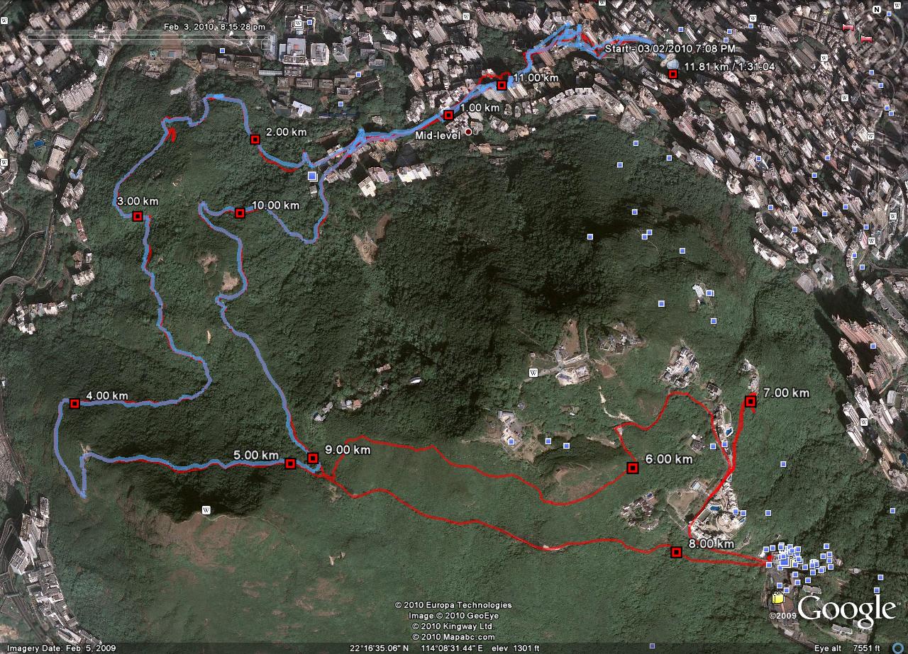  Caine Road 11.81km Rambos 7.79km Wimps 91mins