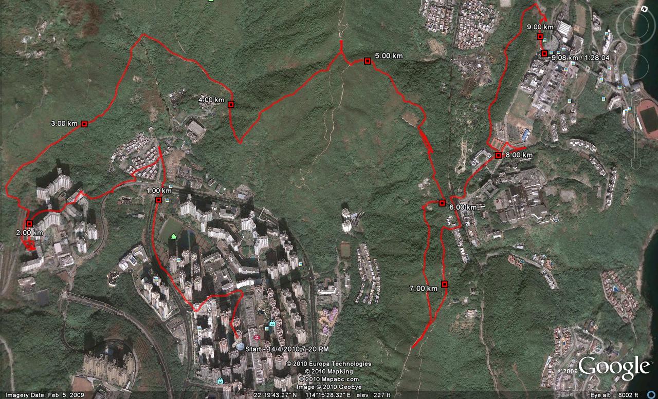  Po Lam 100414 9.08km 88mins