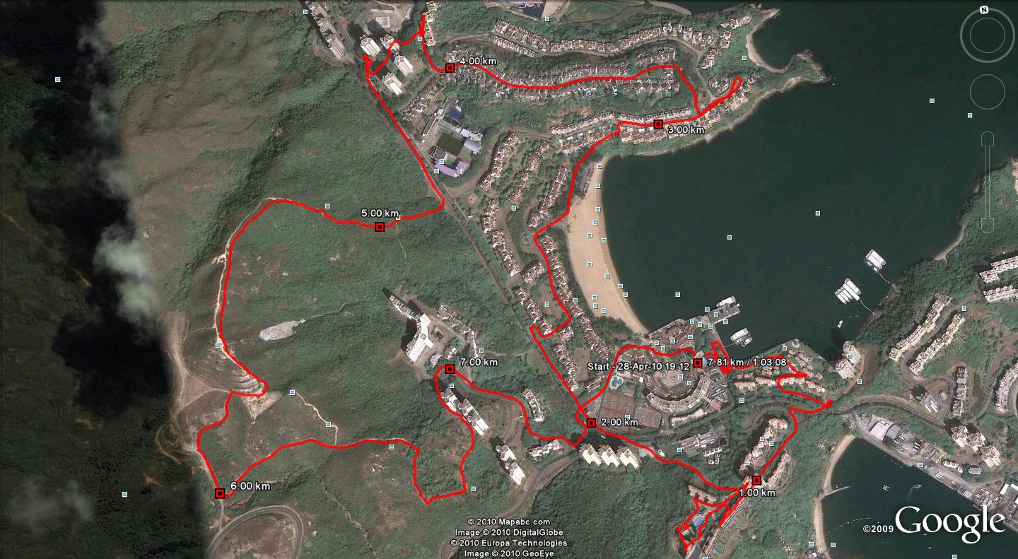  Disco Bay 100428 7.81km 63mins