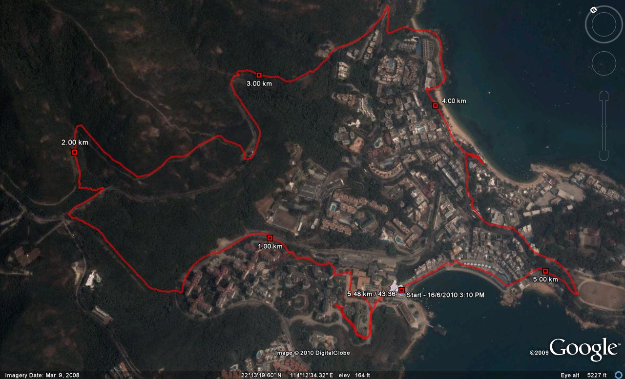 Stanley 100616 5.48km 43mins