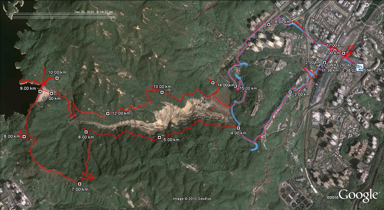 Tai Wai 101229 17.36km 158mins plus Wimps