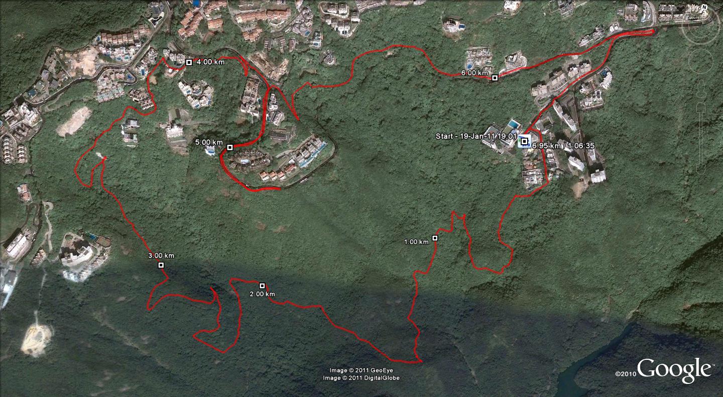 LSW 1771 Guildford Road 110119 6.95km 66mins