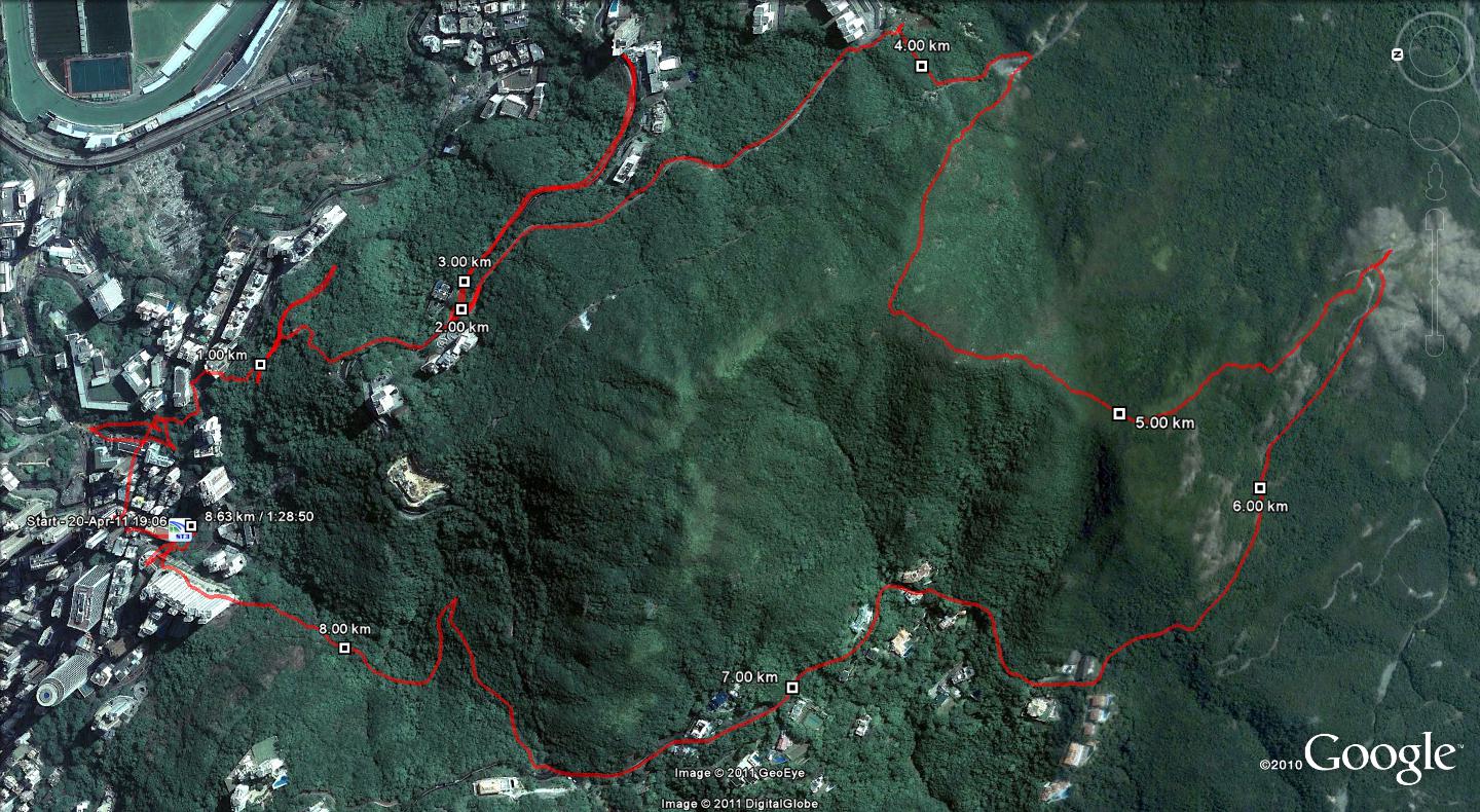 LSW 1784 Wanchai 110420 8.63km 88min