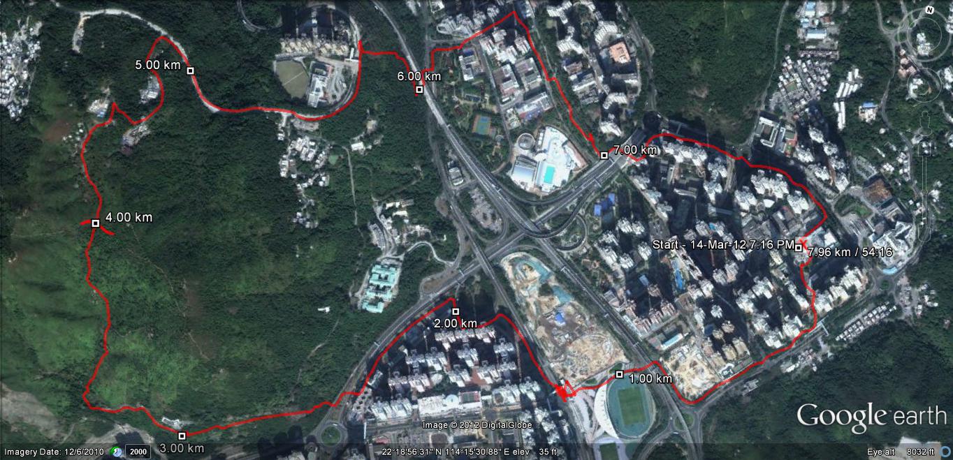 LSW 1834 Hang Hau 120314 7.96km 54min