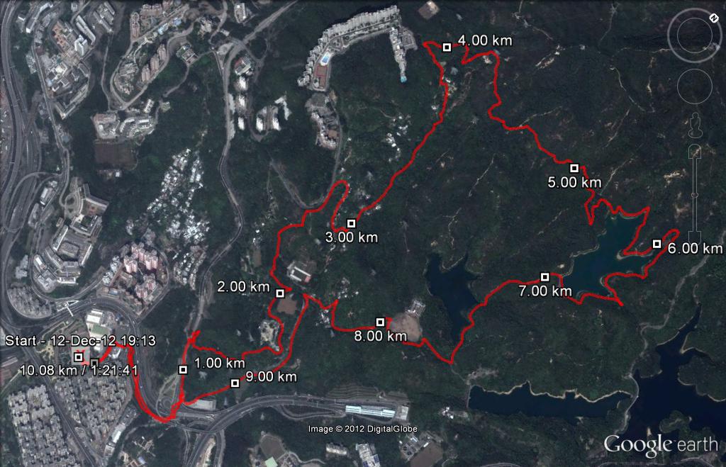 Mei Foo 121212 10.08km 81mins