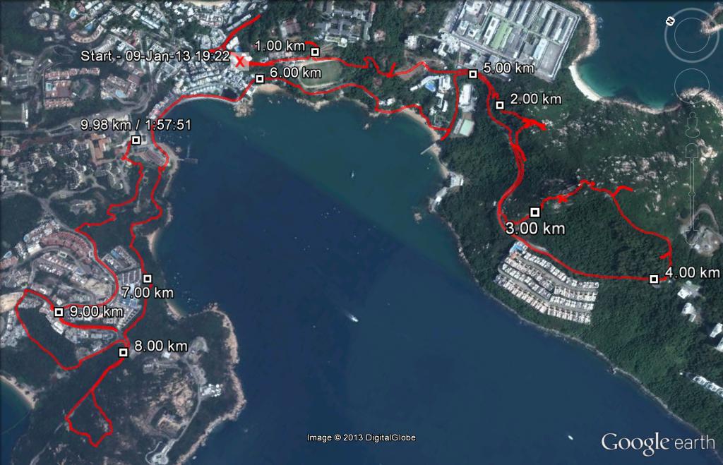 Stanley 130109 9.98km 117mins