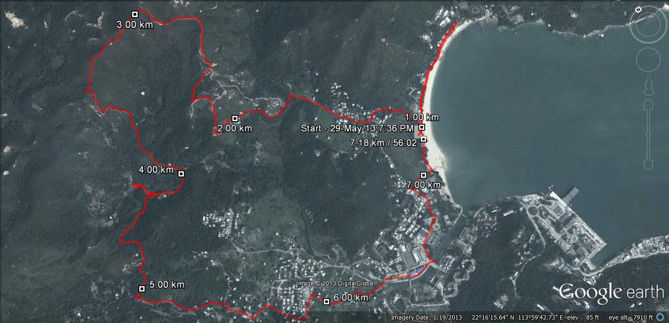 LSW1901 130529 7.18km 56mins