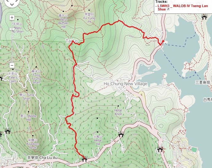 Tseng Lan Shue to Hebe Haven 141022 8.47km 87mins