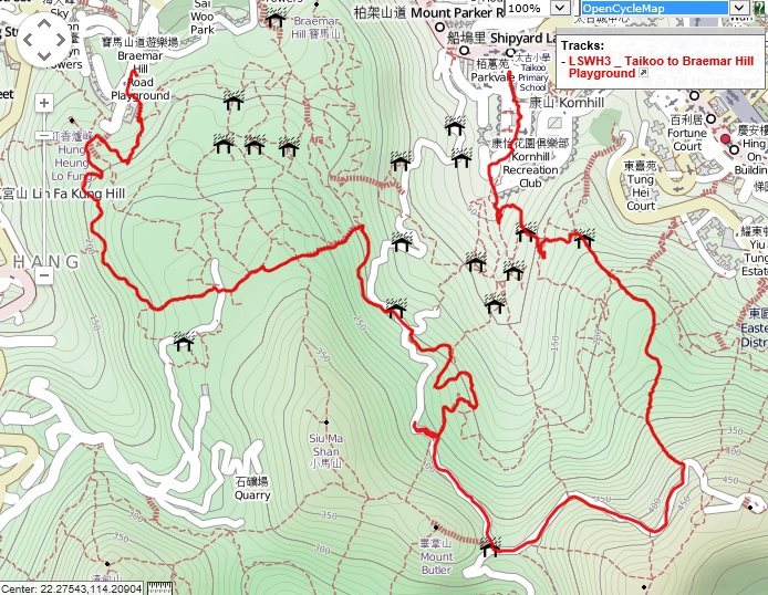 Taikoo to Braemar Hill Playground 141112 8.96km 85mins