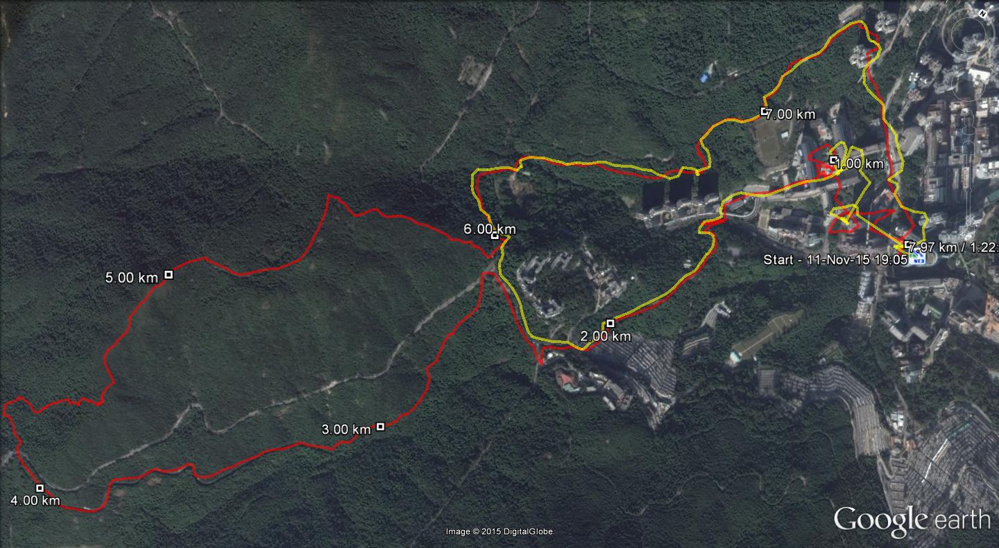 Chai Wan 151111 7.97km 82mins