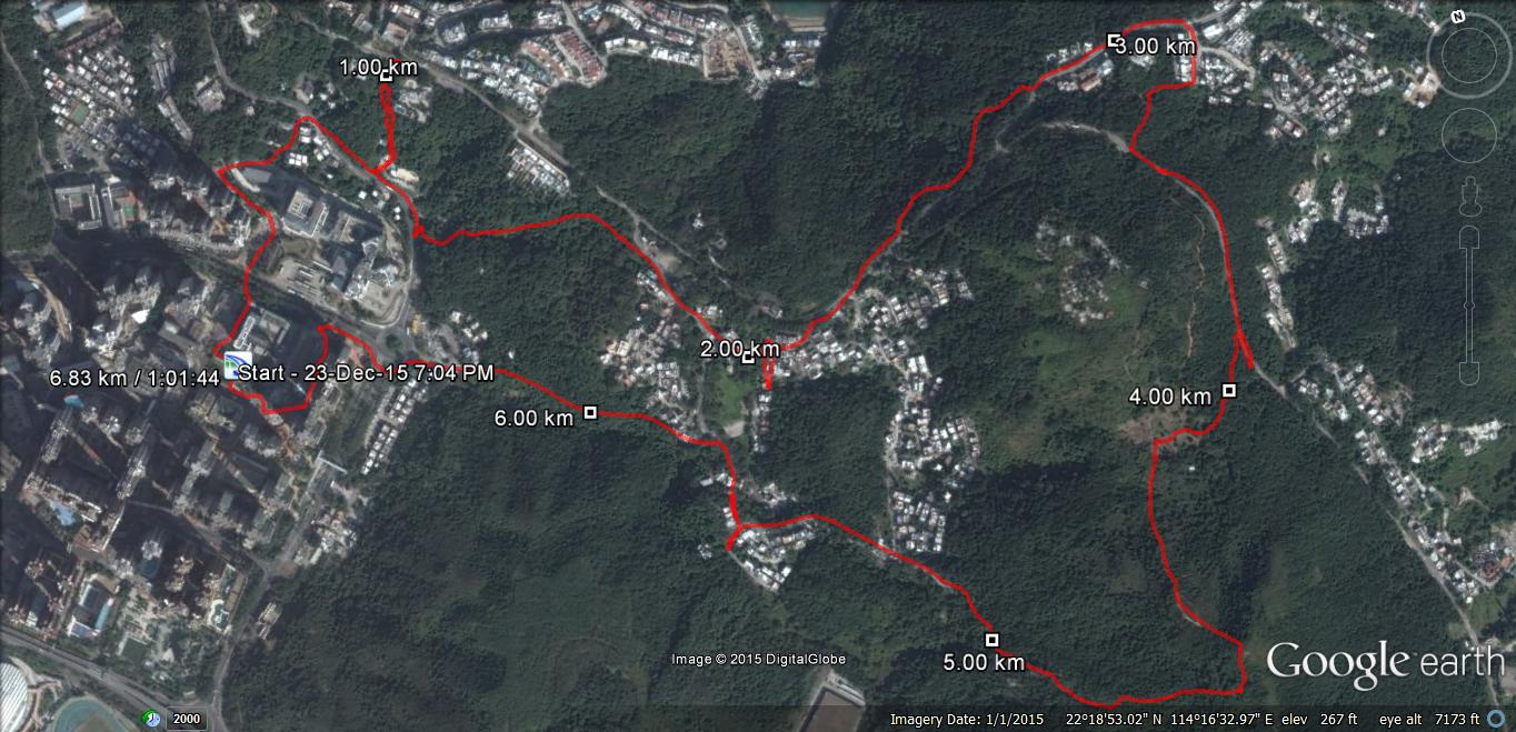  Hang Hau 151223 6.83km 61mins