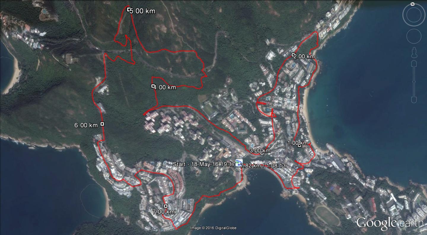 Stanley 160518 7.82km 68mins