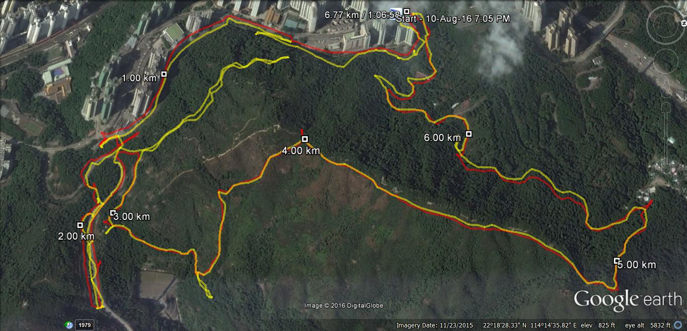  Lam Tin 160810 Emma 6.77km 66mins