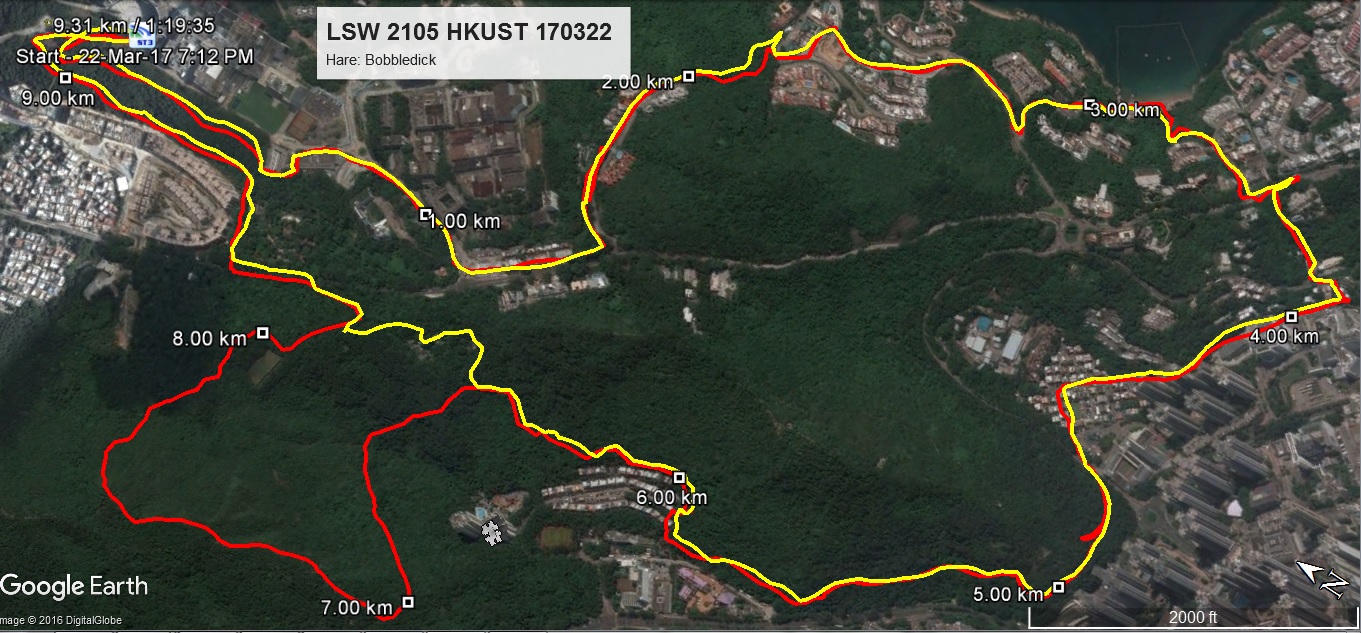 HKUST 170322 9.31km 79mins