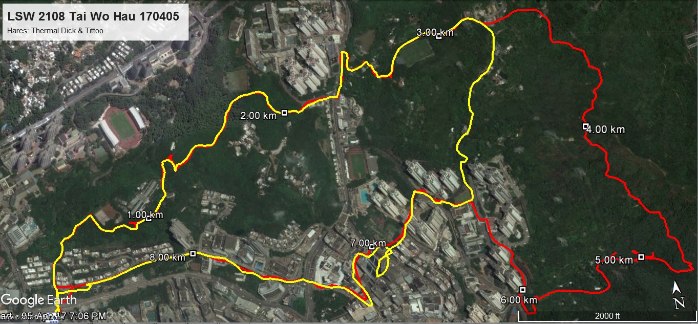 Tai Wo Hau 170405 8.68km 67mins