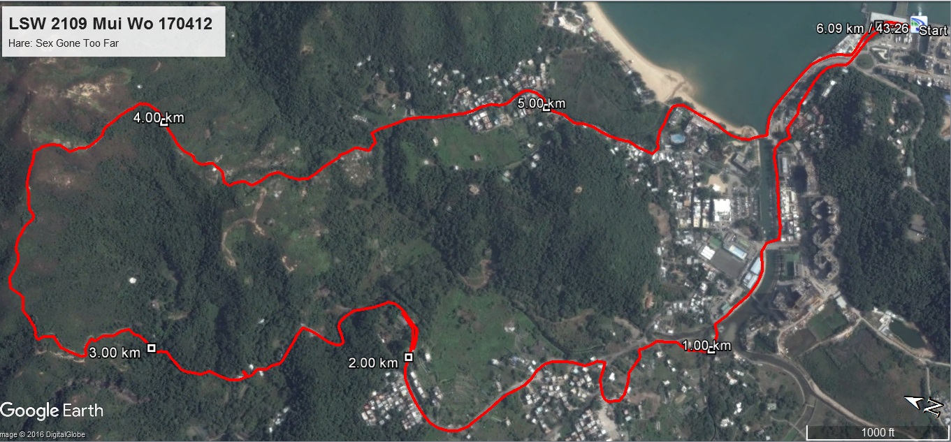  Mui Wo 170412 6.09km 43mins