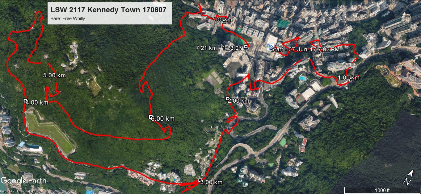  Kennedy Town 170607 7.21km 83mins