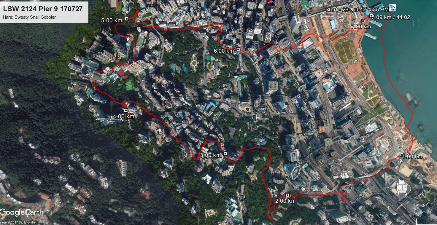  Pier 8  170727 7.09km 44mins