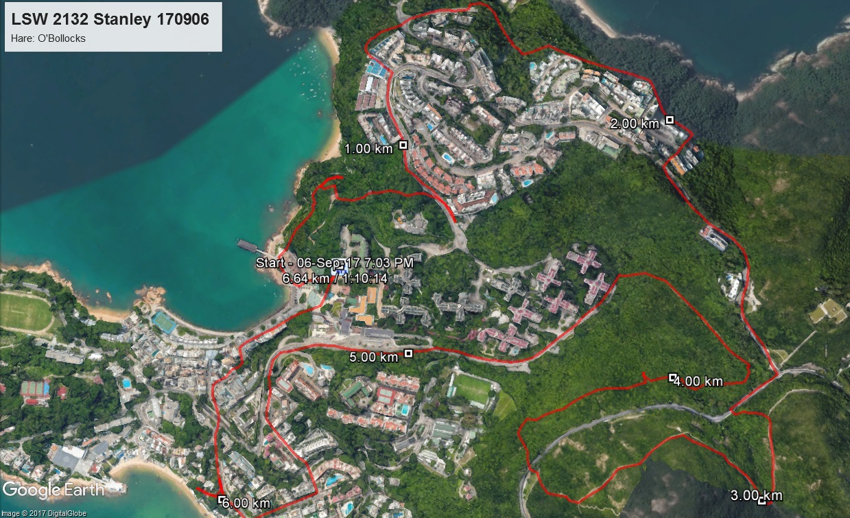  Stanley 170906 6.64km 70mins