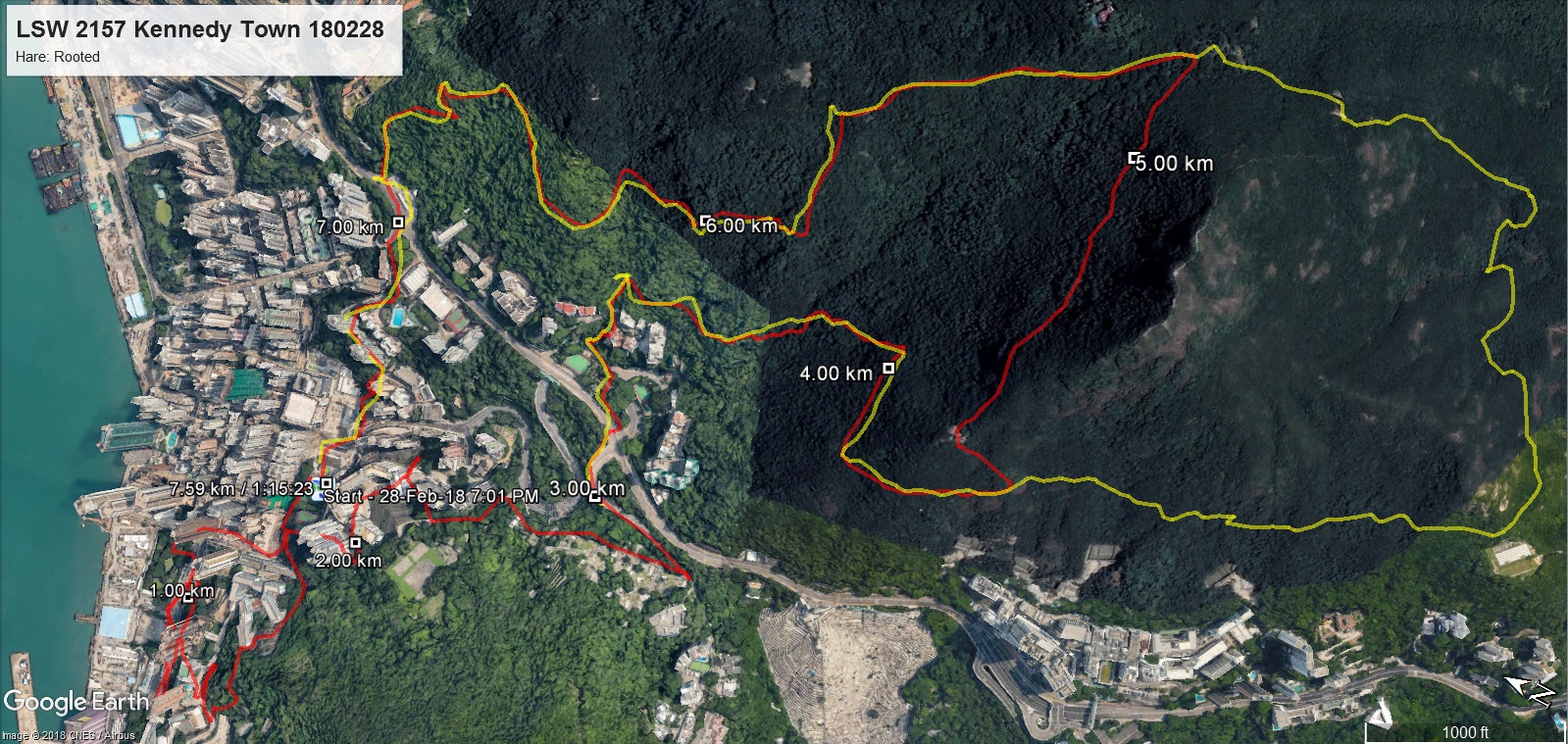 Kennedy Town 180228 9.06km