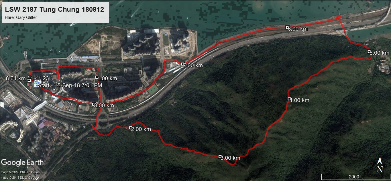 LSW2187 Tung Chung 180912 8.64km