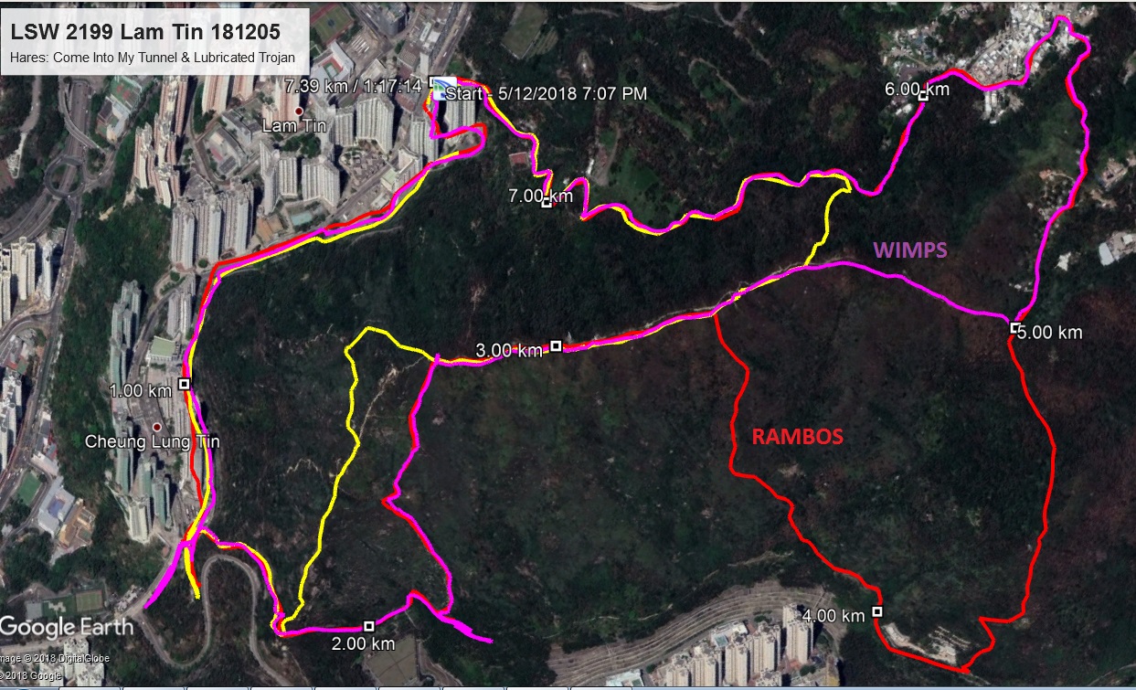 Lam Tin 181205 7.39km 77mins