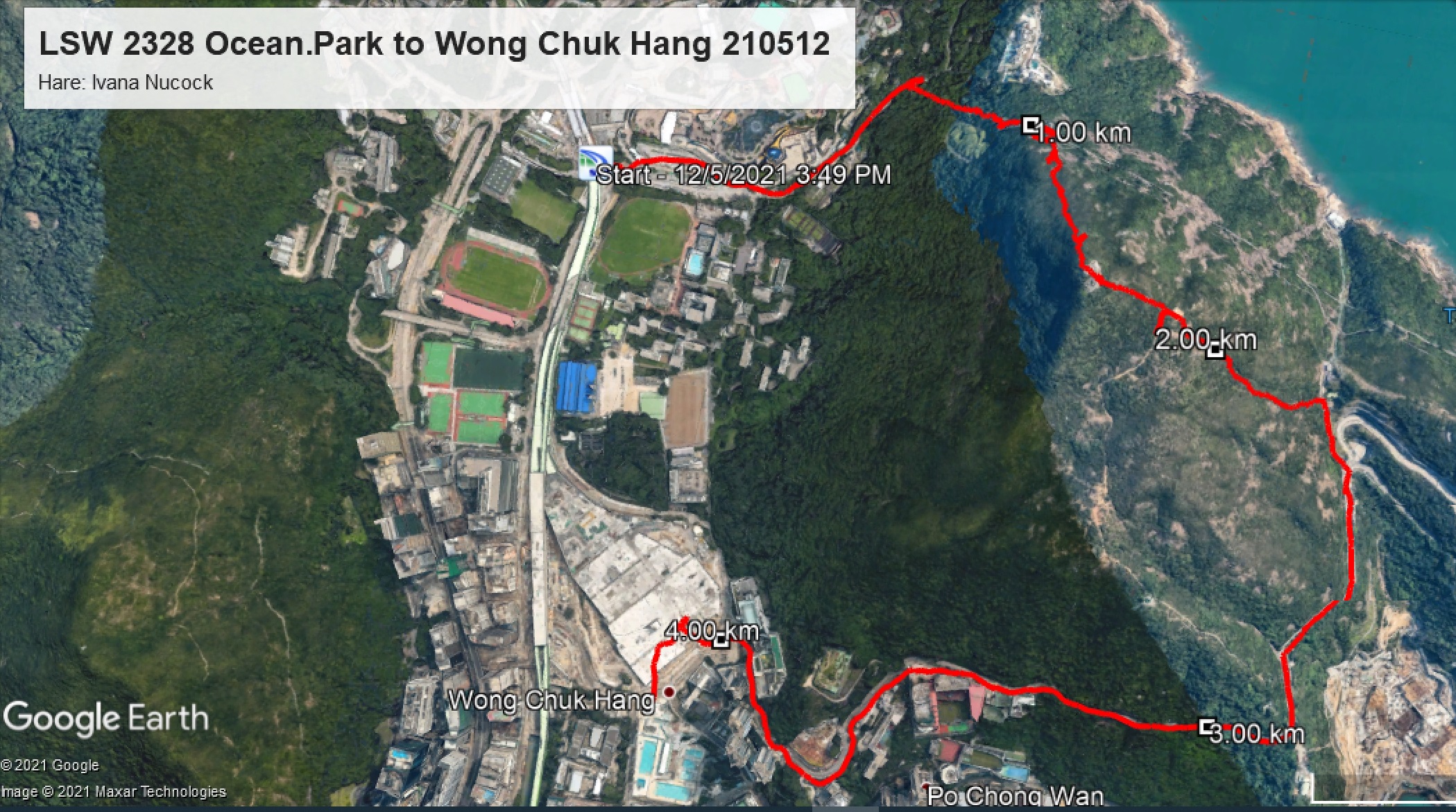 Ocean.Park to Wong Chuk Hang 210512