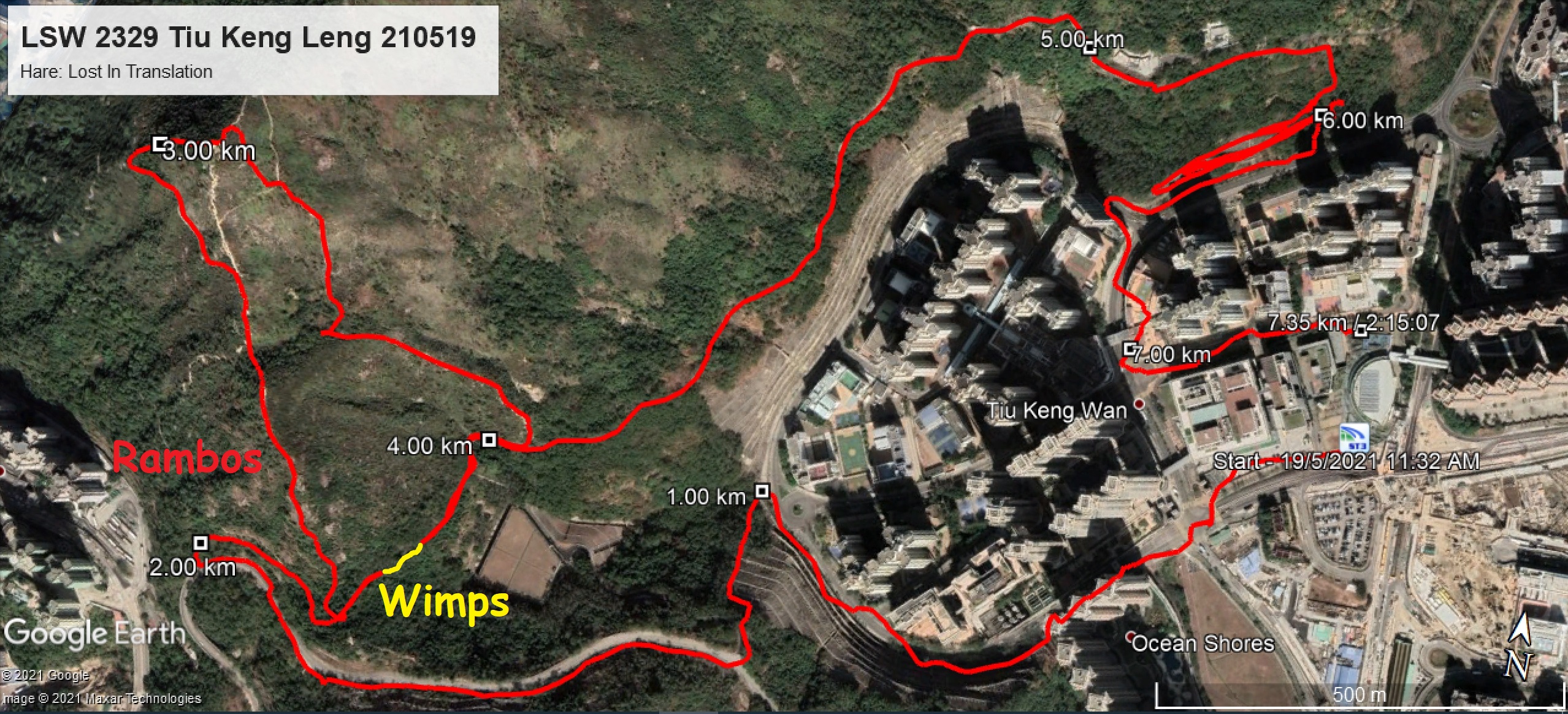 Tiu Keng Leng 210519 7.35km