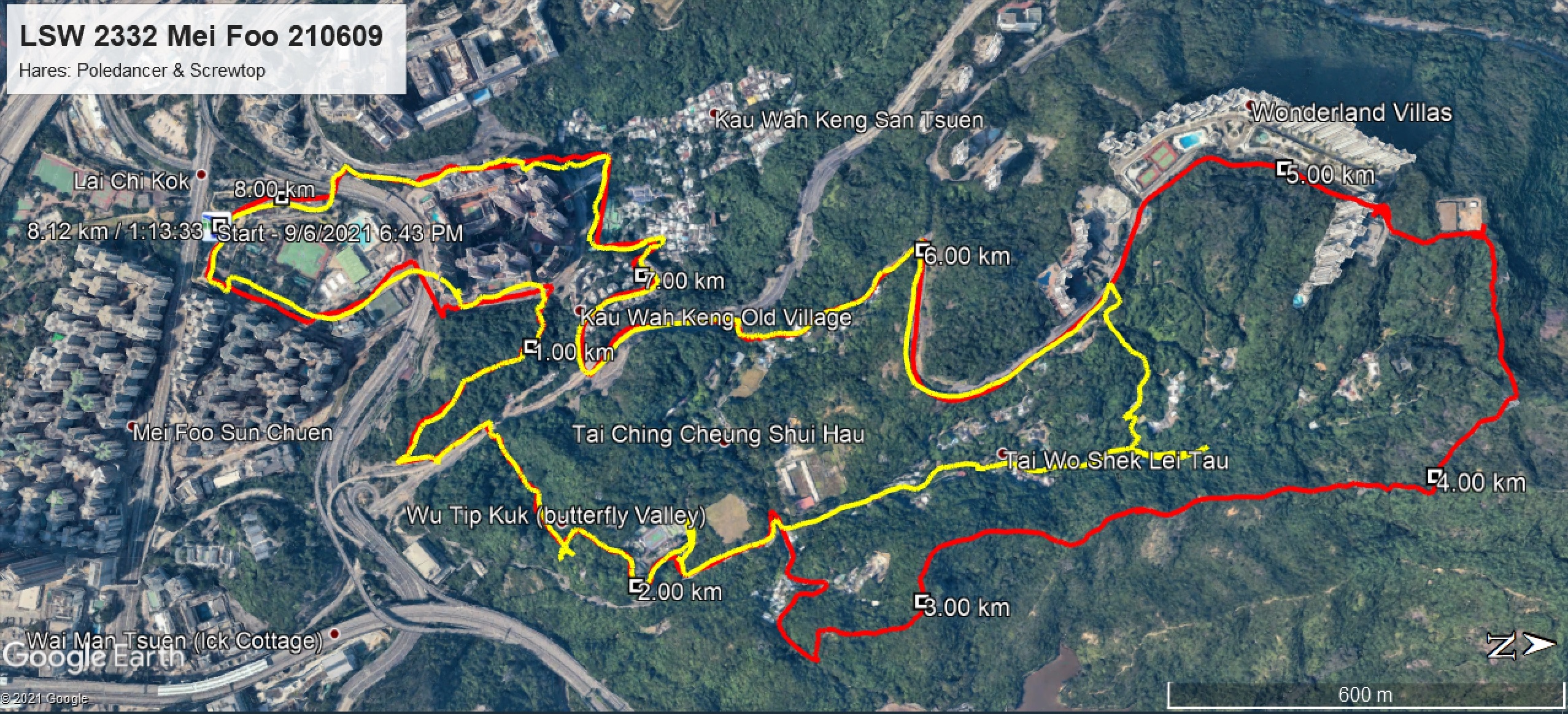 Mei Foo 210609 8.12km 73mins