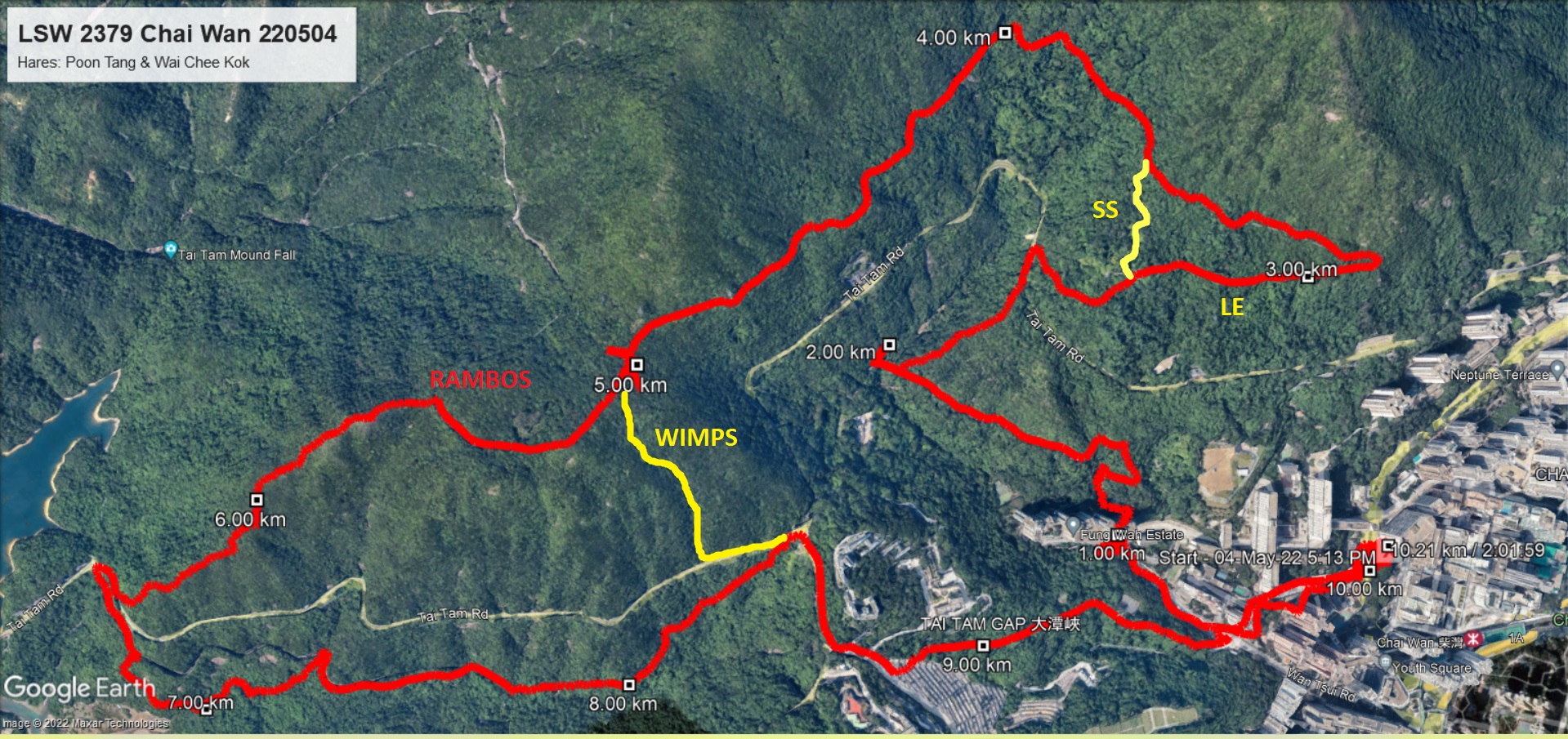 LSW 2379 Chai Wan 220504 10.21km