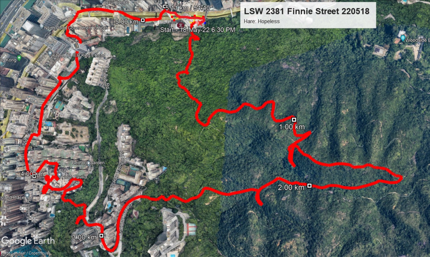 Finnie Street 220518 5.41km