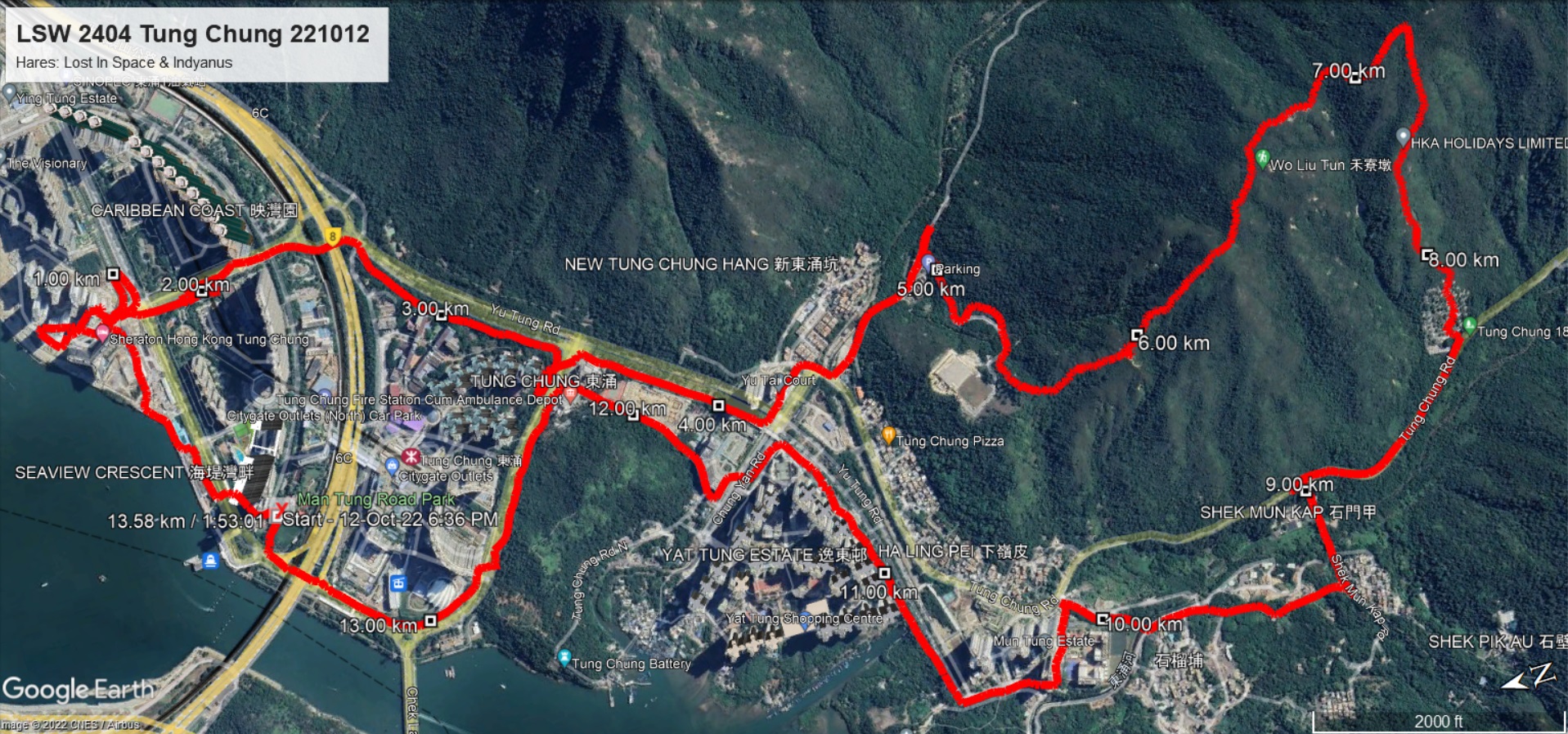 Tung Chung 221012 13.58km