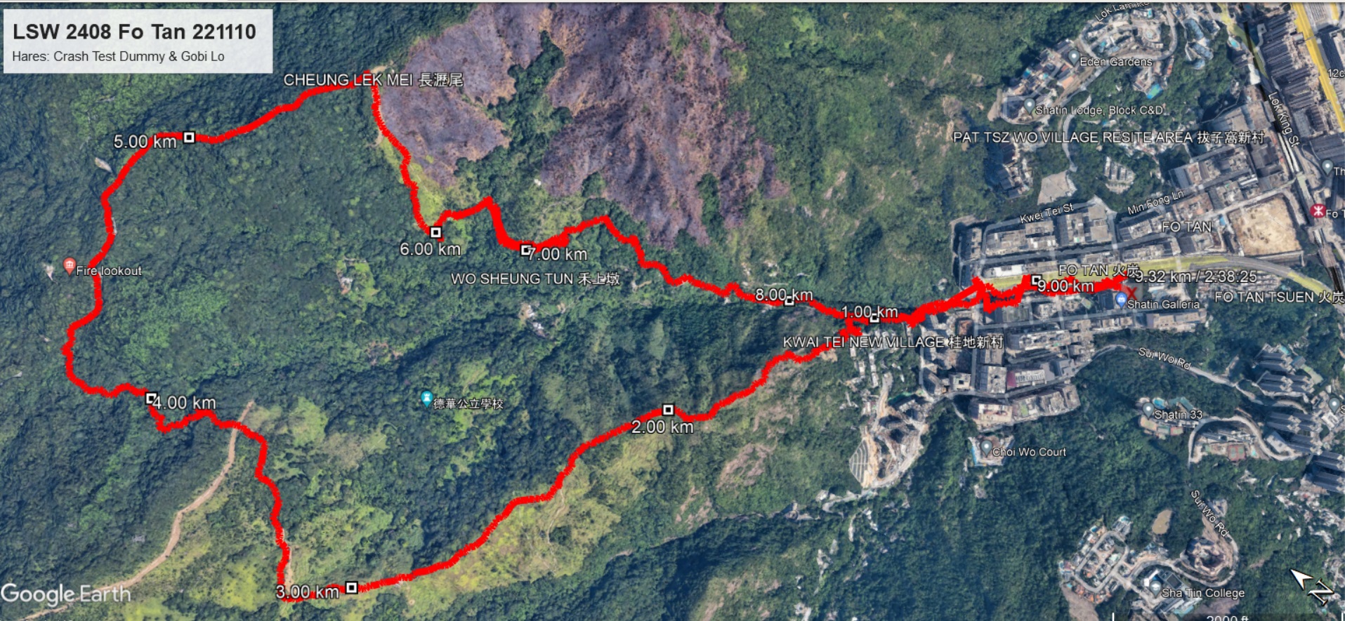 Fo Tan 221110 9.32km