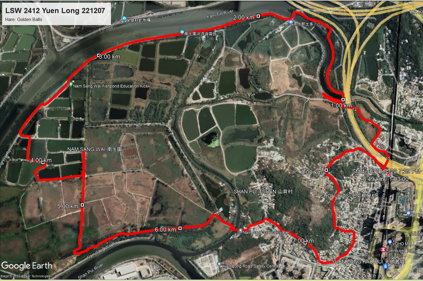 Yuen Long 221207 8.49km