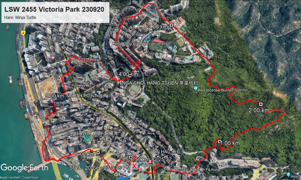 Victoria Park 230920 6.50km