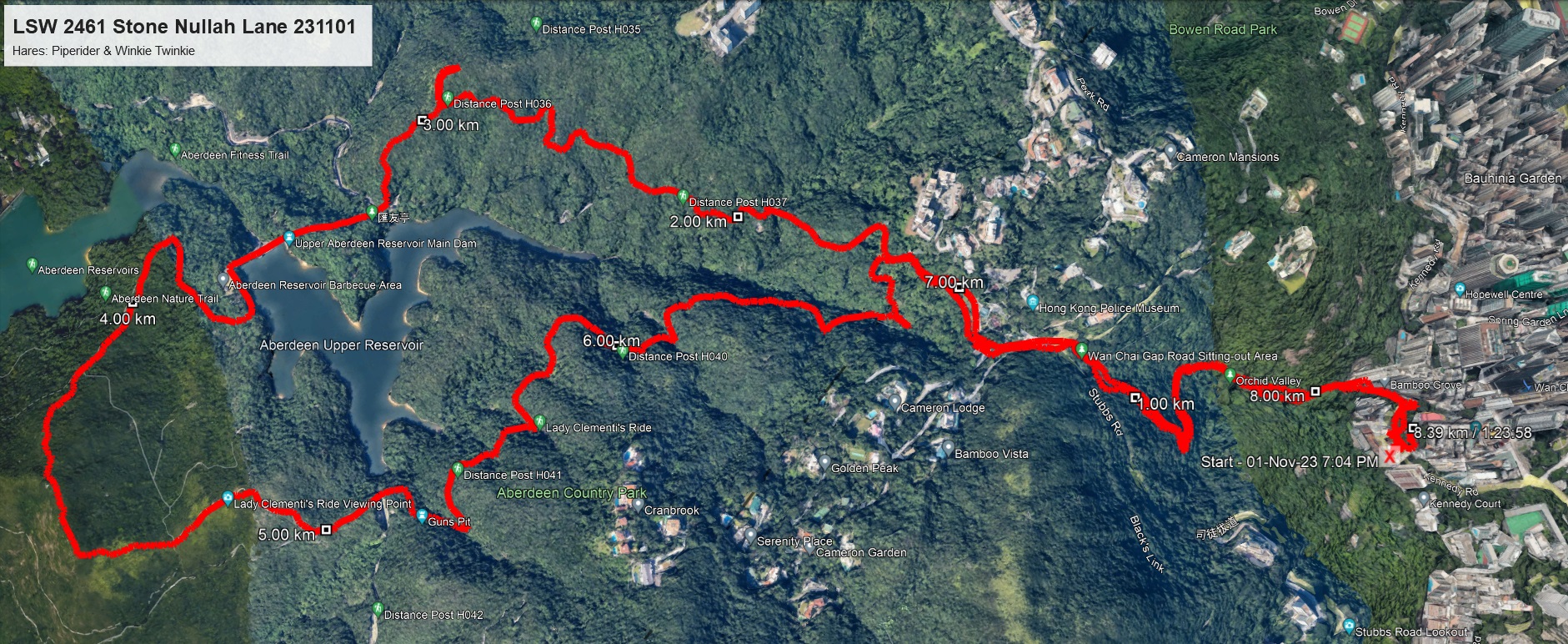 Stone Nullah Lane 231101 8.39km